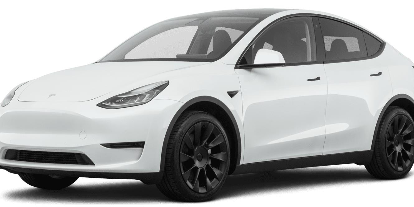 TESLA MODEL Y 2020 5YJYGDEE2LF009122 image